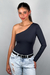 Body Um Ombro Cleo Preto - comprar online