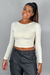 Imagem do Cropped Manga Longa Marcela Off White