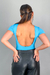 Body Costas Abertas Manga Curta Luna Azul - comprar online