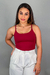 Blusa Alcinha Alice Vermelha