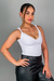 Blusa Alça Torcida Valentina Branco - comprar online