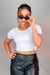 Cropped Costas Abertas Melissa Branco - Mari Gelinski Store - MGS