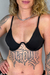 Top Biquini Aro Glow Preto