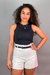 Blusa Regata Marta Preta