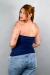 Imagem do Blusa Tube Top Gabriela Azul Marinho