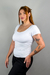 Blusa Manga Curta Carolina Branco na internet