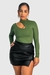 Blusa Decote frente e Costas Luci Verde