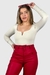 Blusa Decote V Virgínia Creme