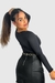 Blusa Decote V Anelise Preta - comprar online