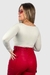 Blusa Decote V Virgínia Creme - loja online