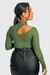 Blusa Decote frente e Costas Luci Verde na internet