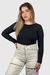 Body Costas Abertas Mari Preto - comprar online