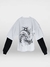 Remera Boxy doble manga Krone Blanca - comprar online