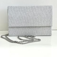 Bolsa Baladinha Brilhosa com Alça de Corrente