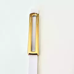 Imagem do Cinto Feminino Retangular Fivela Dourada SLIM
