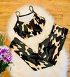 Conjunto fitness suplex legging + top Paula - comprar online