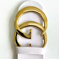Cinto inspiração GG largo - Slim - comprar online