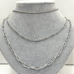 Colar Bijoux 3 em 1 Correntes