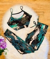 Conjunto fitness suplex PUX legging + top Paula - comprar online