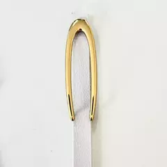 Imagem do Cinto Feminino Oval Fivela dourada SLIM