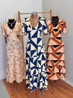 Vestido Crepe Longo 39 na internet