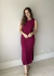 Vestido Midi Canelado na internet