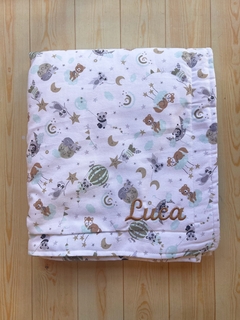 Manta de Gabardina y Corderito