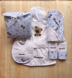 Imagen de Set de Accesorios en Gabardina Estampada