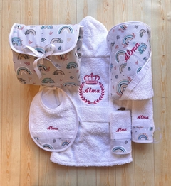 Set de Accesorios en Gabardina Estampada - Para Mimarte