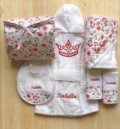 Set de Accesorios en Gabardina Estampada - comprar online
