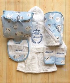 Set de Accesorios en Gabardina Estampada - Para Mimarte