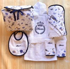 Imagen de Set de Accesorios en Gabardina Estampada
