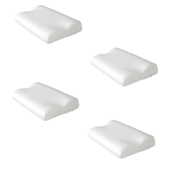 Combo X4 Almohada Viscoelástica Inteligente Cervical 60x35