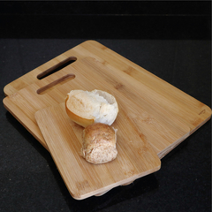 tablas para picadas de bambú