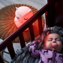 Velador infantil led de silicona Búho - comprar online