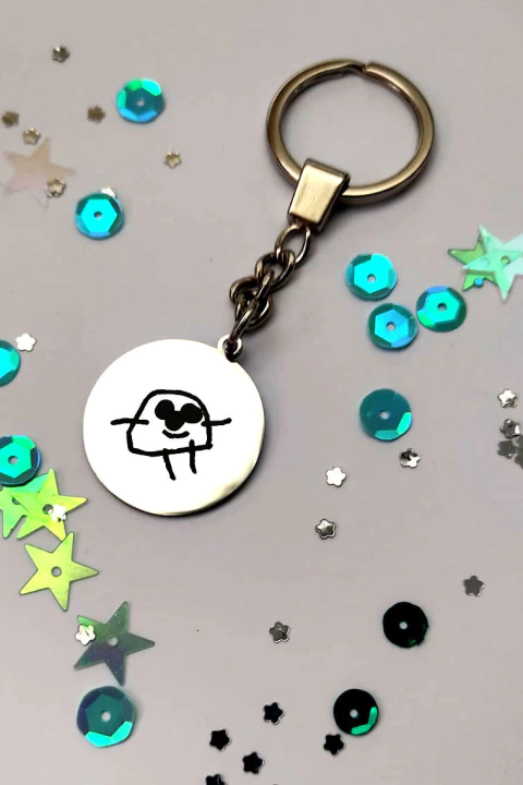 Llavero personalizado circulo - comprar online