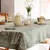 Mantel gramíneas estampado a mano - comprar online