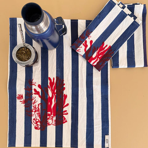 Individual rayado algas - comprar online