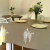 Mantel glicinas estampado a mano - tienda online