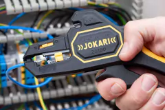 PELACABLE AUTOMÁTICO P/ CONDUCTORES Y HEBRAS DE 0,2 A 6 MM2- CORTADOR LATERAL DE HASTA 2,5 MM2 Y TOPE DE LONGITUD DE 6 A 18 MM- MARCA JOKARI, MODELO SECURA 2K - comprar online