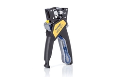 ALICATE DE PELADO Y PRENSADO CON 4 FUNCIONES: CORTE – PELADO – TORSIÓN – PRENSADO. RANGO DE TRABAJO DE 0,5 A 2,5 MM2. MARCA JOKARI, MODELO QUADRO PLUS, JK62000 - Espa Elec Store 