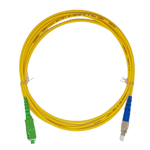 Patch cord SIMPLE G52D, FC/UPC-SC/APC; SX 3MM