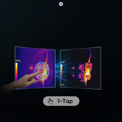 Cámara Termográfica de Bolsillo 96 x 96 pxl.| Hikmicro - PocketE - Espa Elec Store 