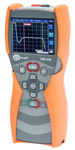Reflectómetro digital Sonel TDR-420 en internet