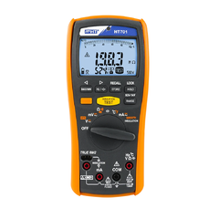 Multímetro profesional CATIV con medida de la resistencia de aislamiento hasta 1000V - HT701 TRMS - comprar online