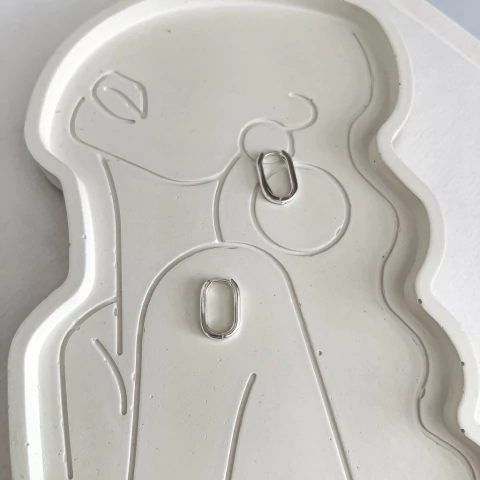 BRINCO ARGOLA CLICK OVAL | 1,5CM | REF B1005