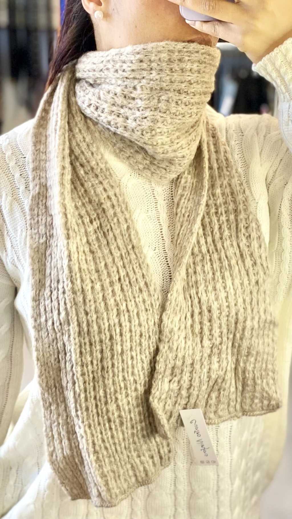 Bufanda Beige.