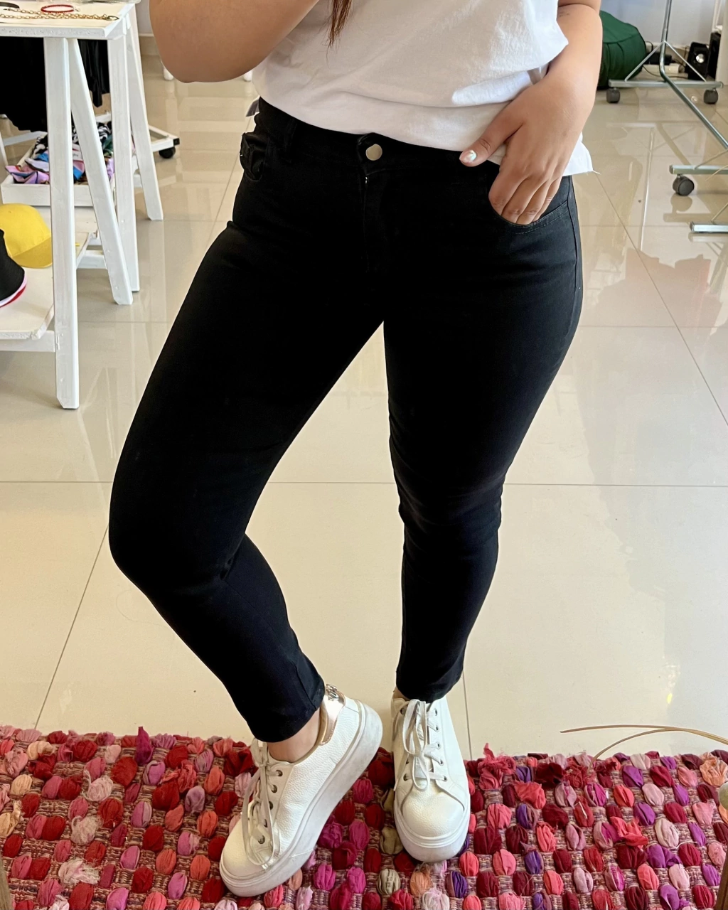 Jean Skinny Negro -Chupin. Cód. 179