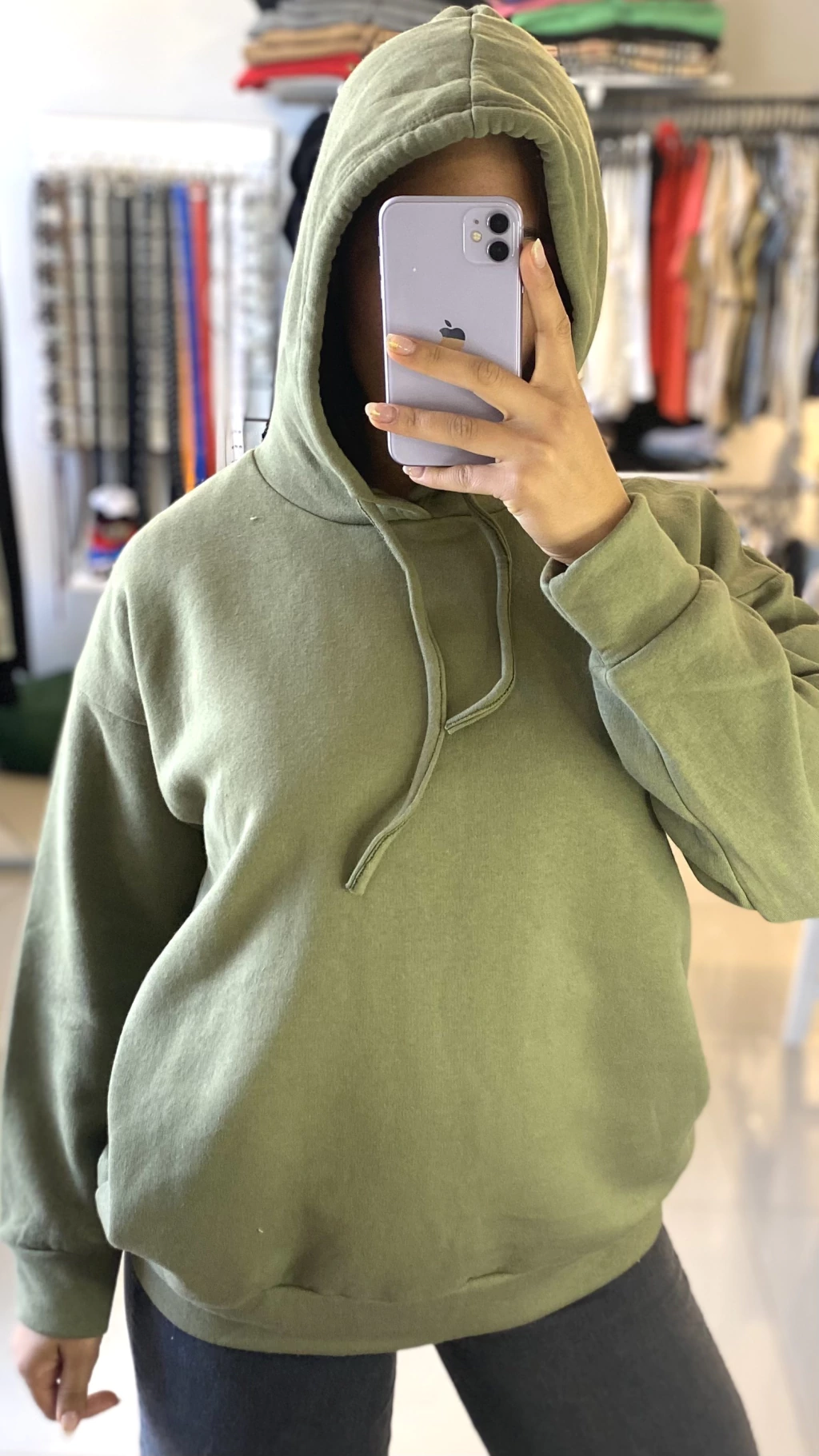 Buzo Versa Verde Con Capucha. Cód. BK248