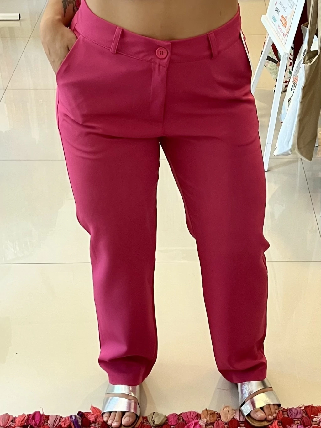 Pantalón Sastrero Classic Fucsia. Cód. MIR1024FU